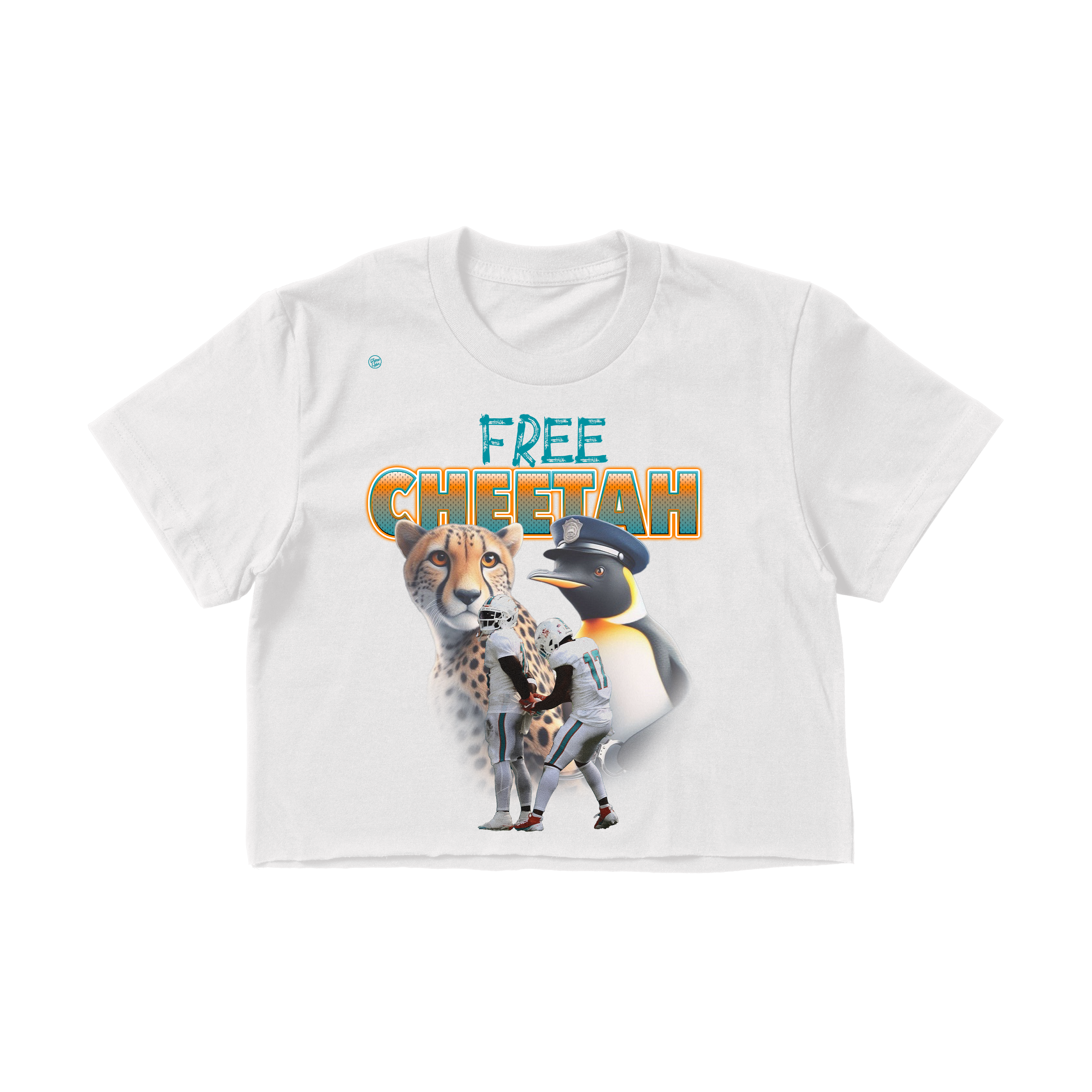 Free Cheetah Women's Crop Top