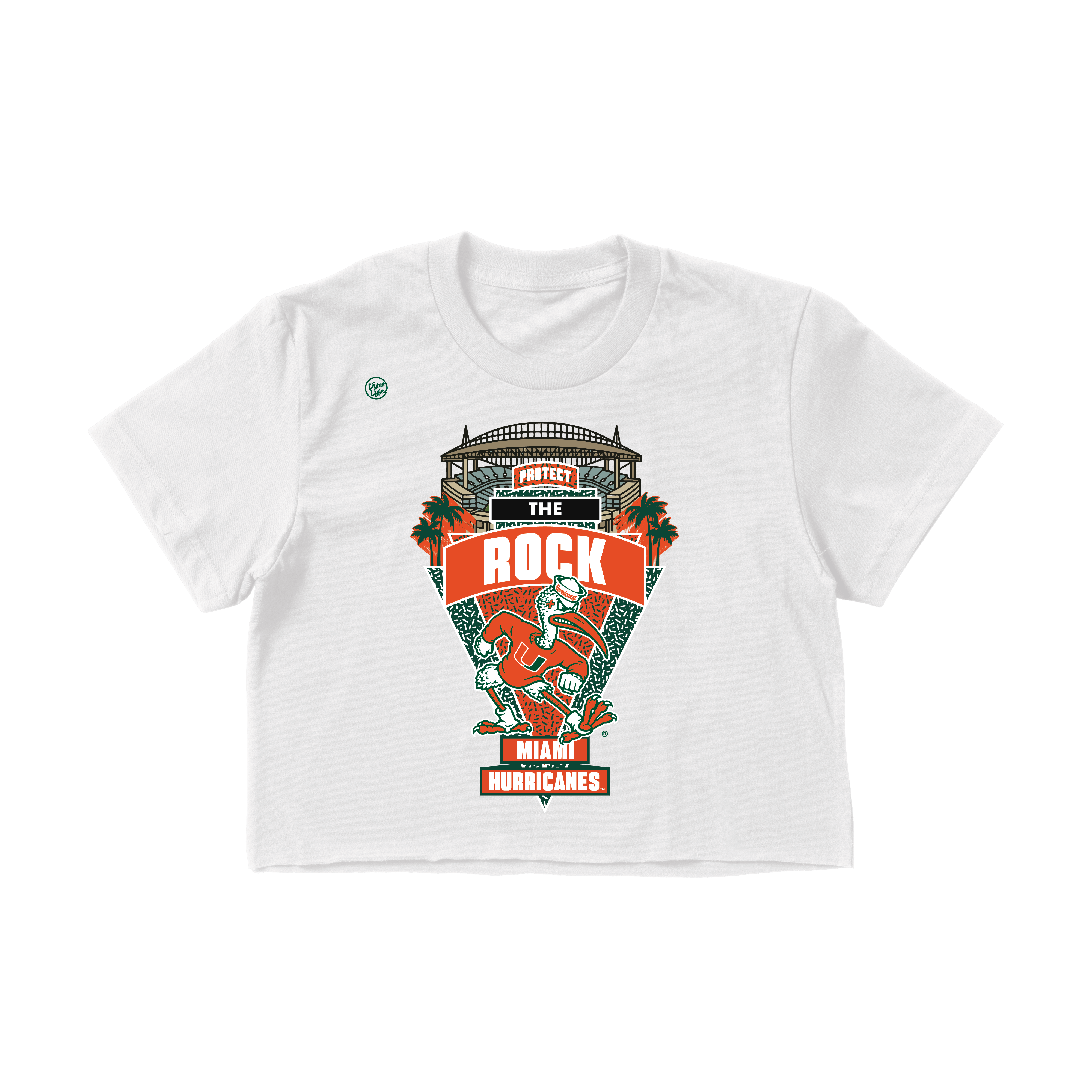 Miami Hurricanes Women's Protect The Rock Crop