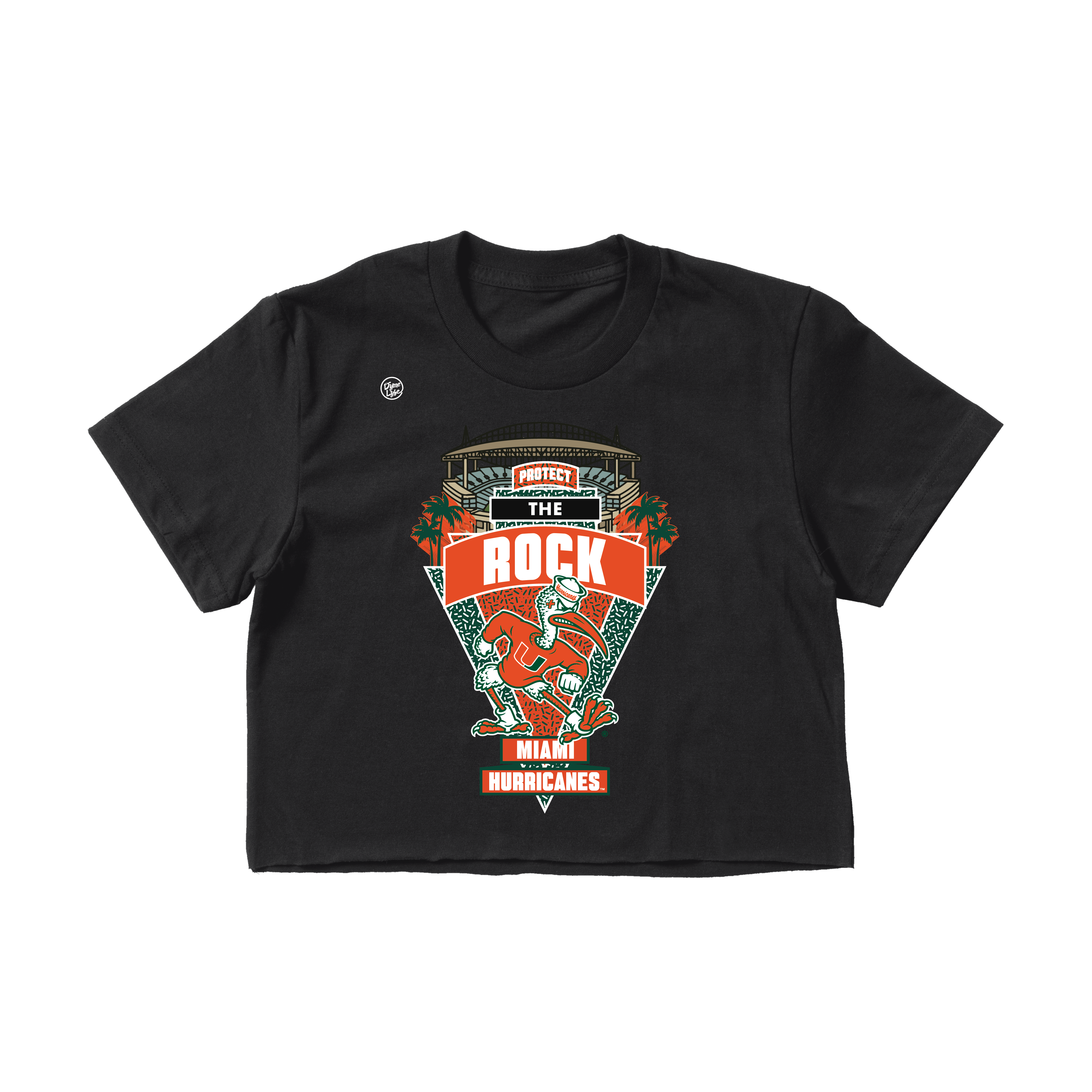 Miami Hurricanes Women's Protect The Rock Crop