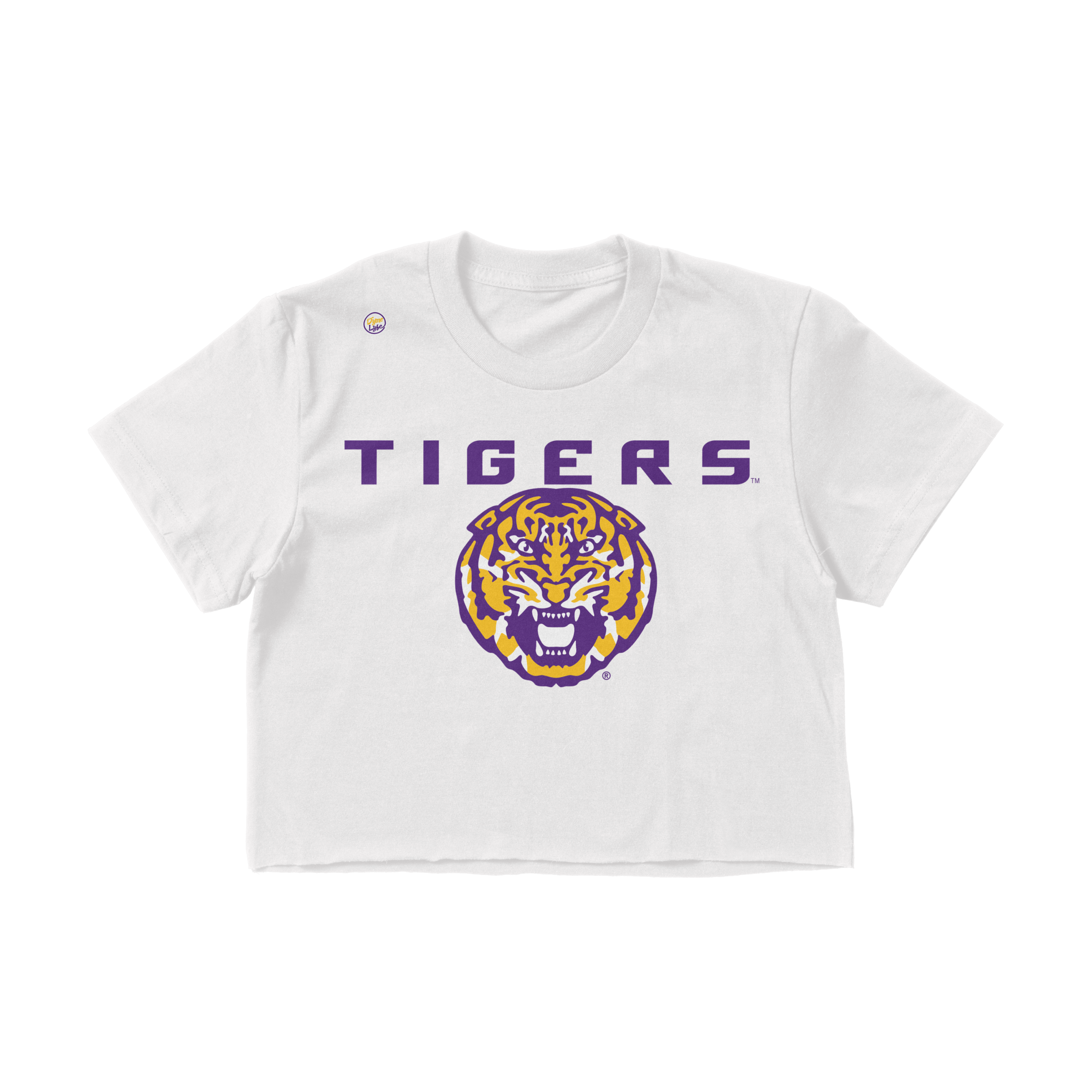 LSU Tigers Women's Logo Crop