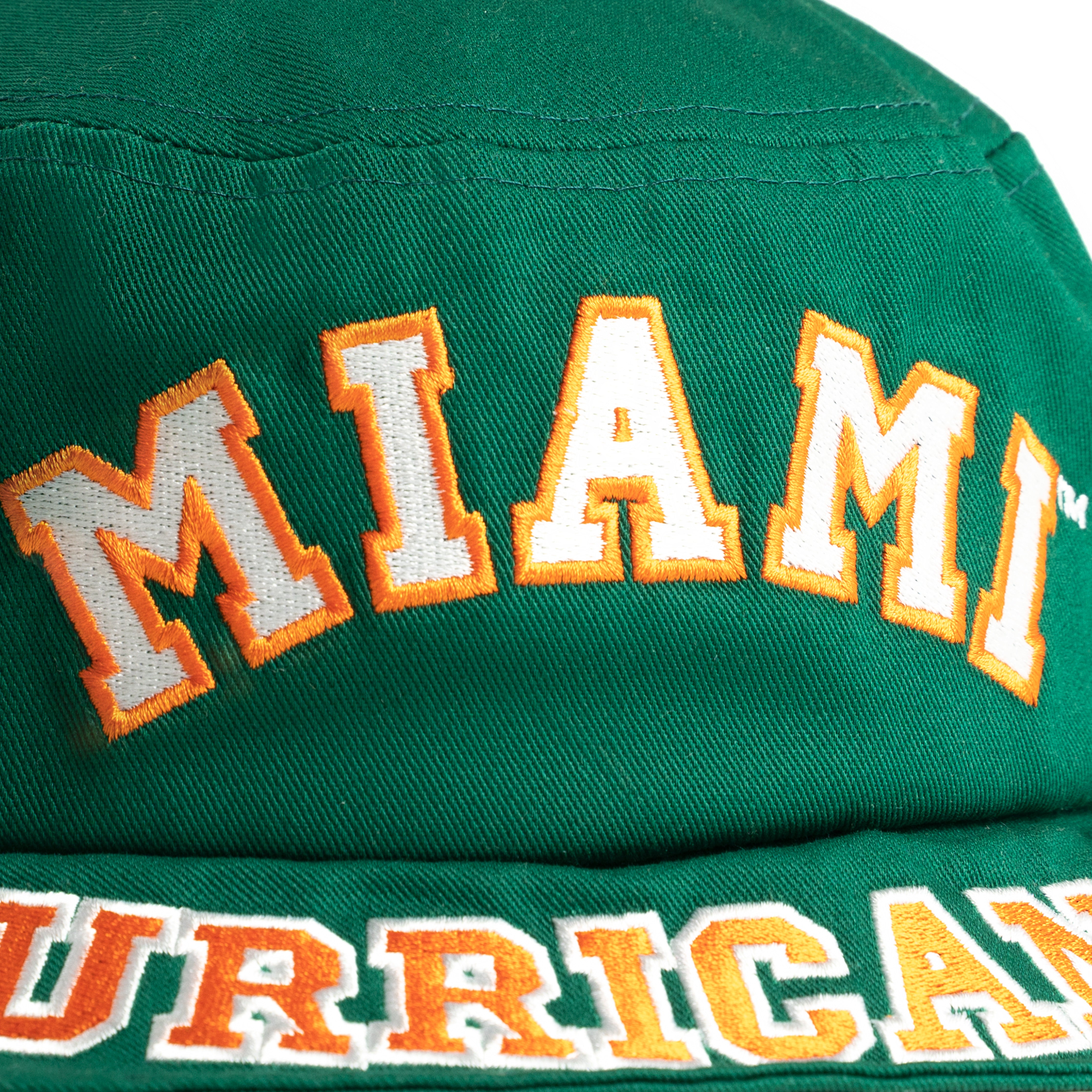 Miami Hurricanes Vintage Zubaz Cap/Snap Back