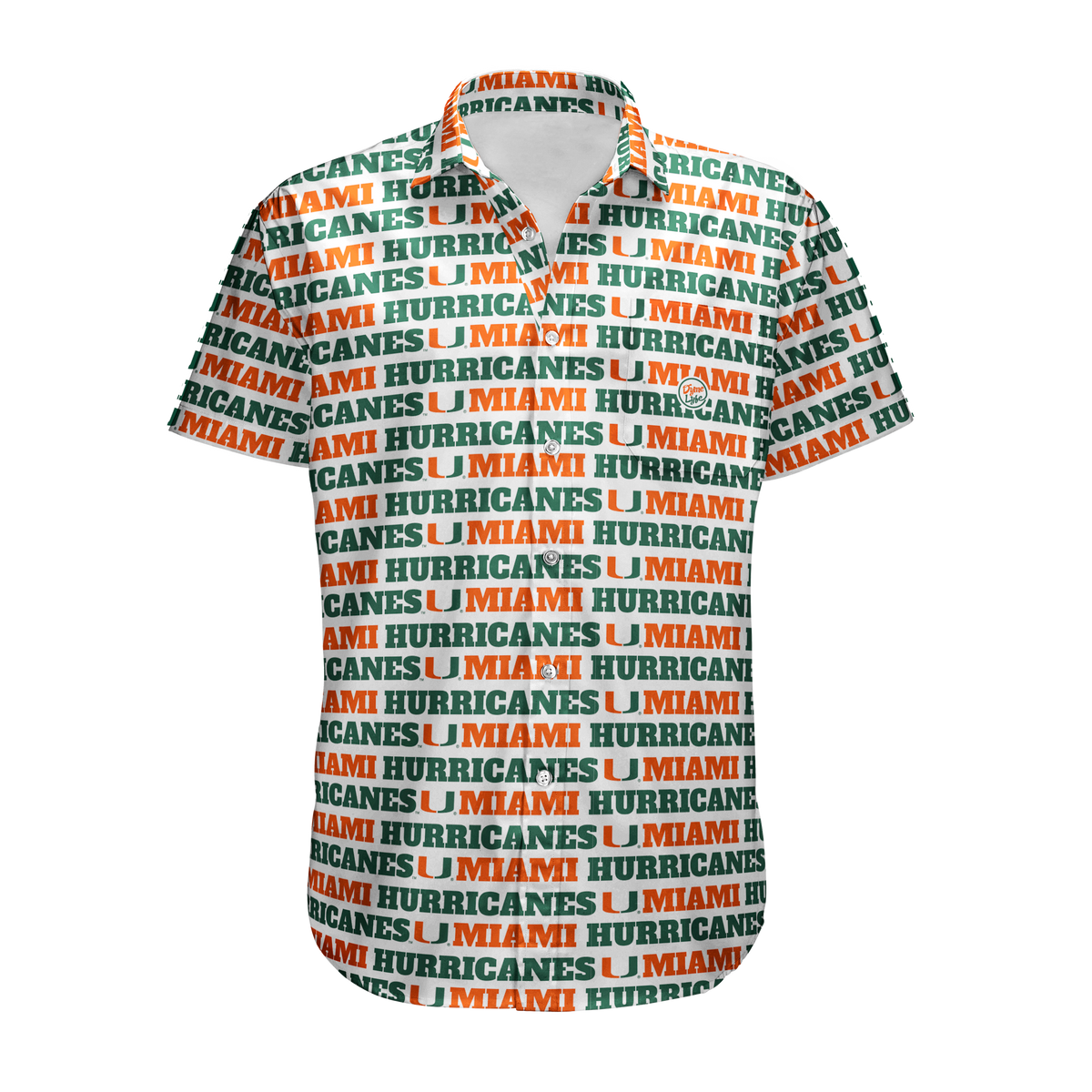 University of outlet Miami Hurricanes Hawaiian Shirt