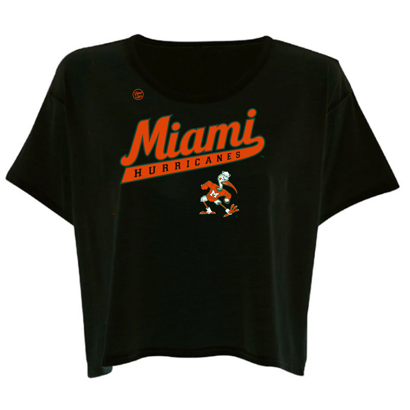 MIAMI HURRICANES ORANGE - Crop Top