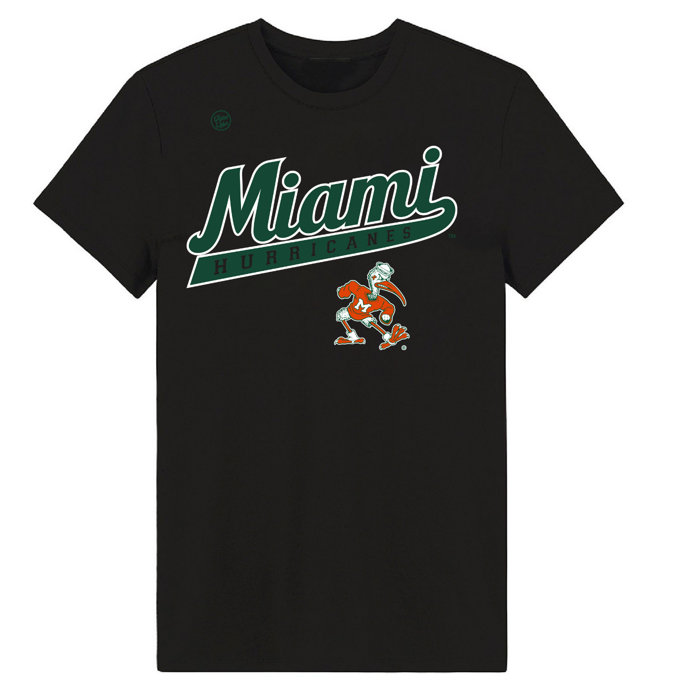 MIAMI HURRICANES GREEN - Tshirt