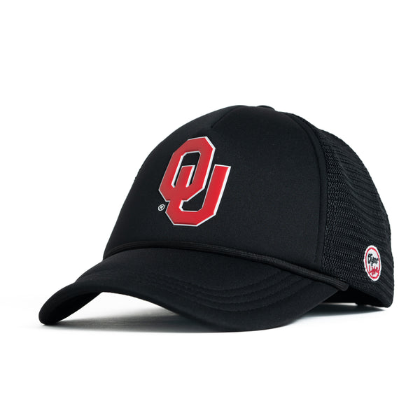 Oklahoma Sooners White Trucker Hat, Size: , University of Oklahoma Sooners, Dyme Lyfe, Officially Licensed Merch.