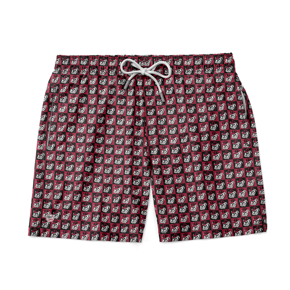 Georgia Bulldogs Men's Logo Block Trunks