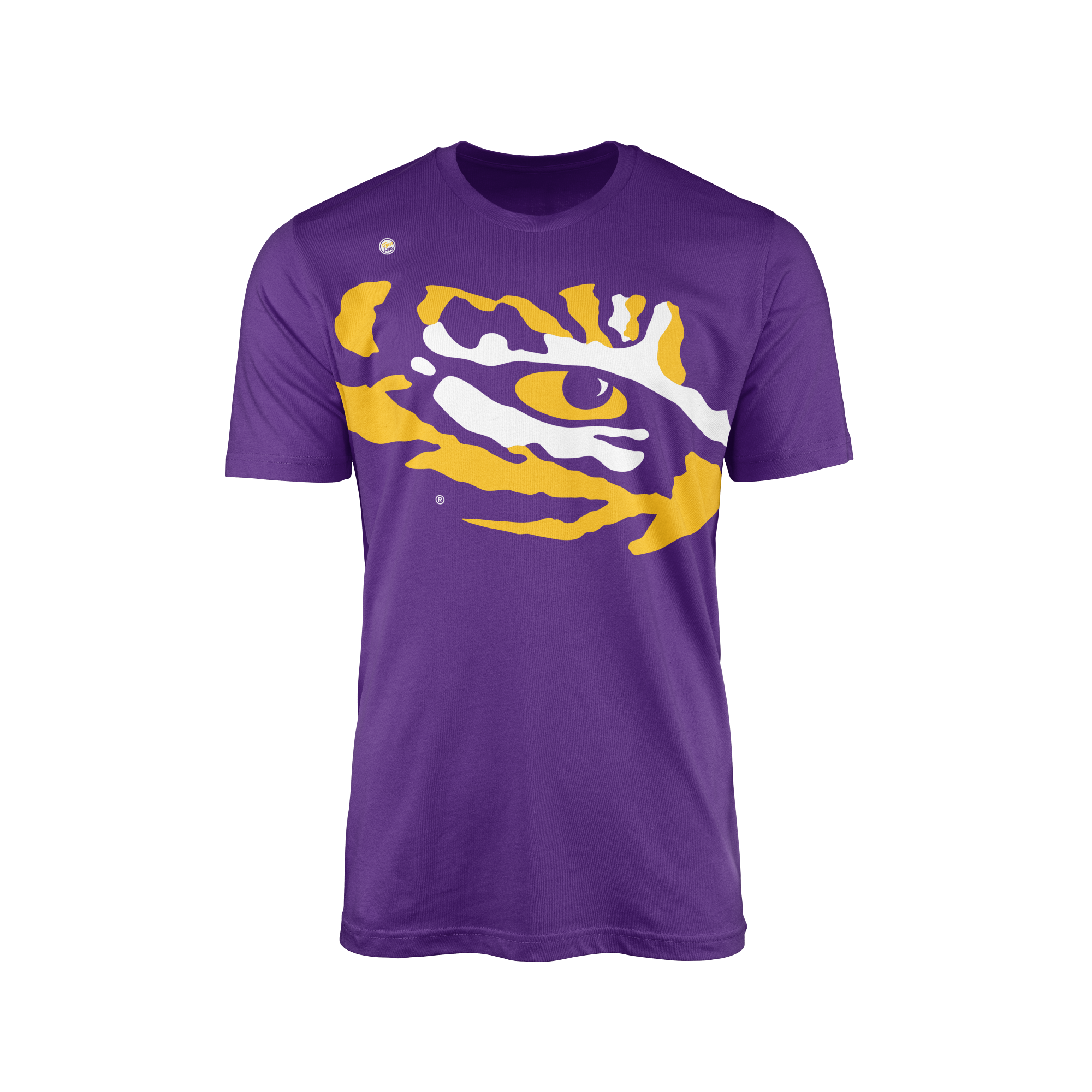 Big LSU Tigers Tee - Purple