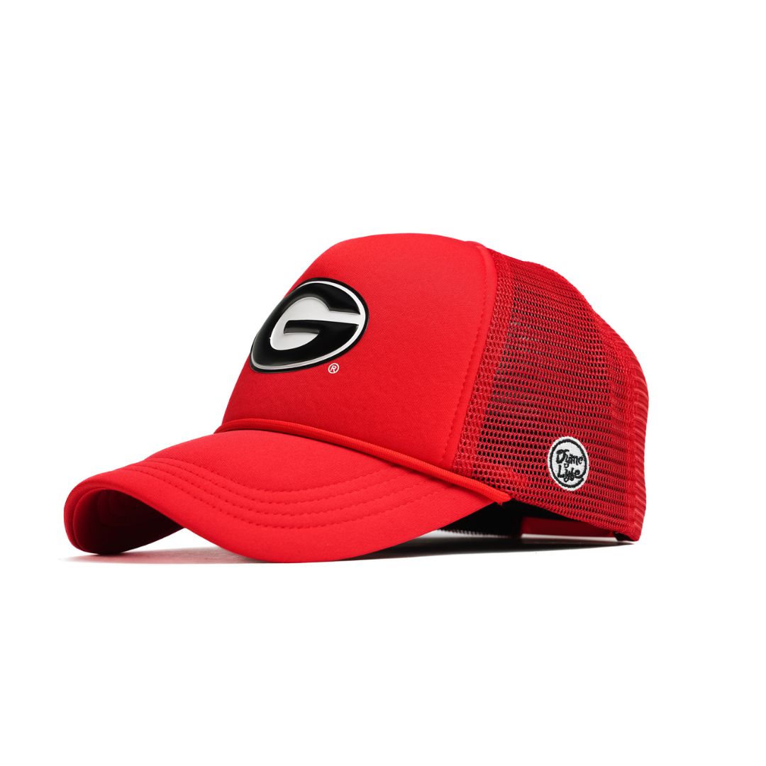 Georgia Bulldogs Red Trucker Hat