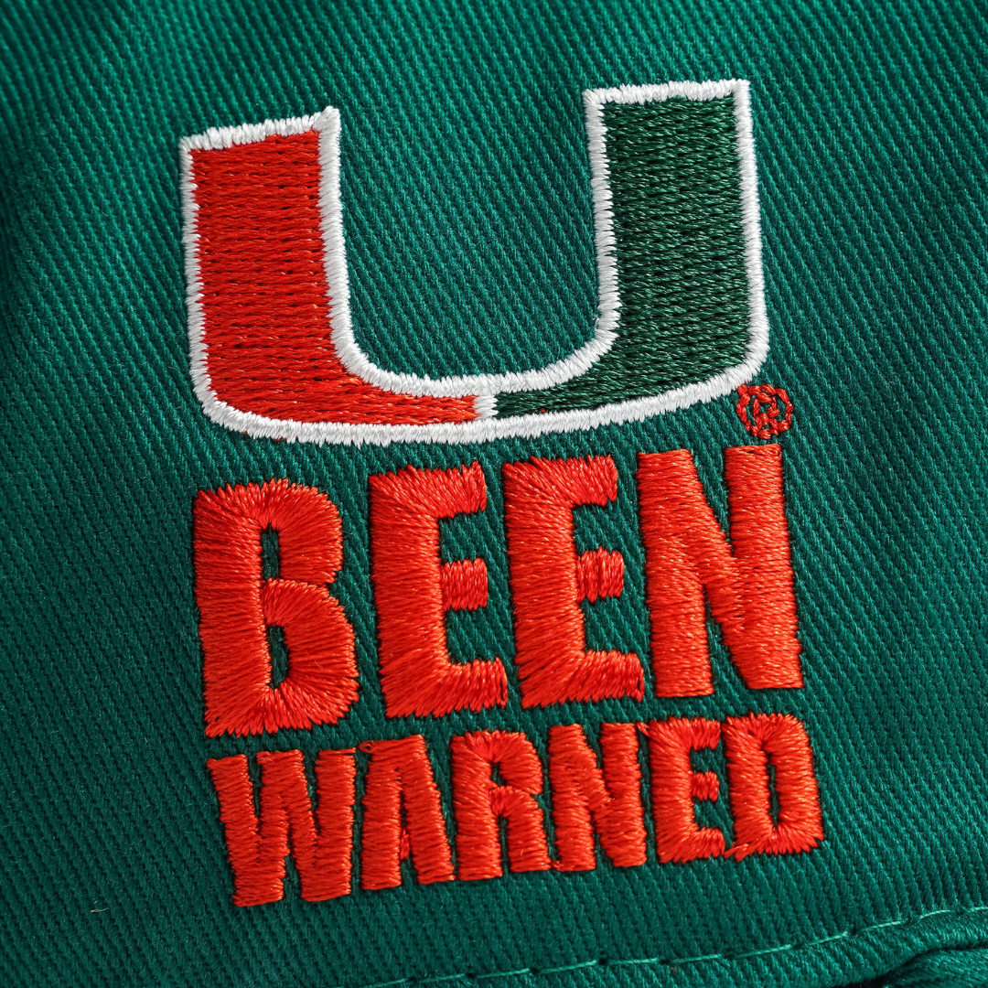 Miami Hurricanes U Been Warned Snapback