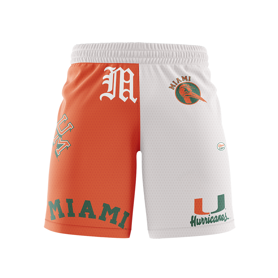 Miami Hurricanes Men's Heritage Mesh Shorts