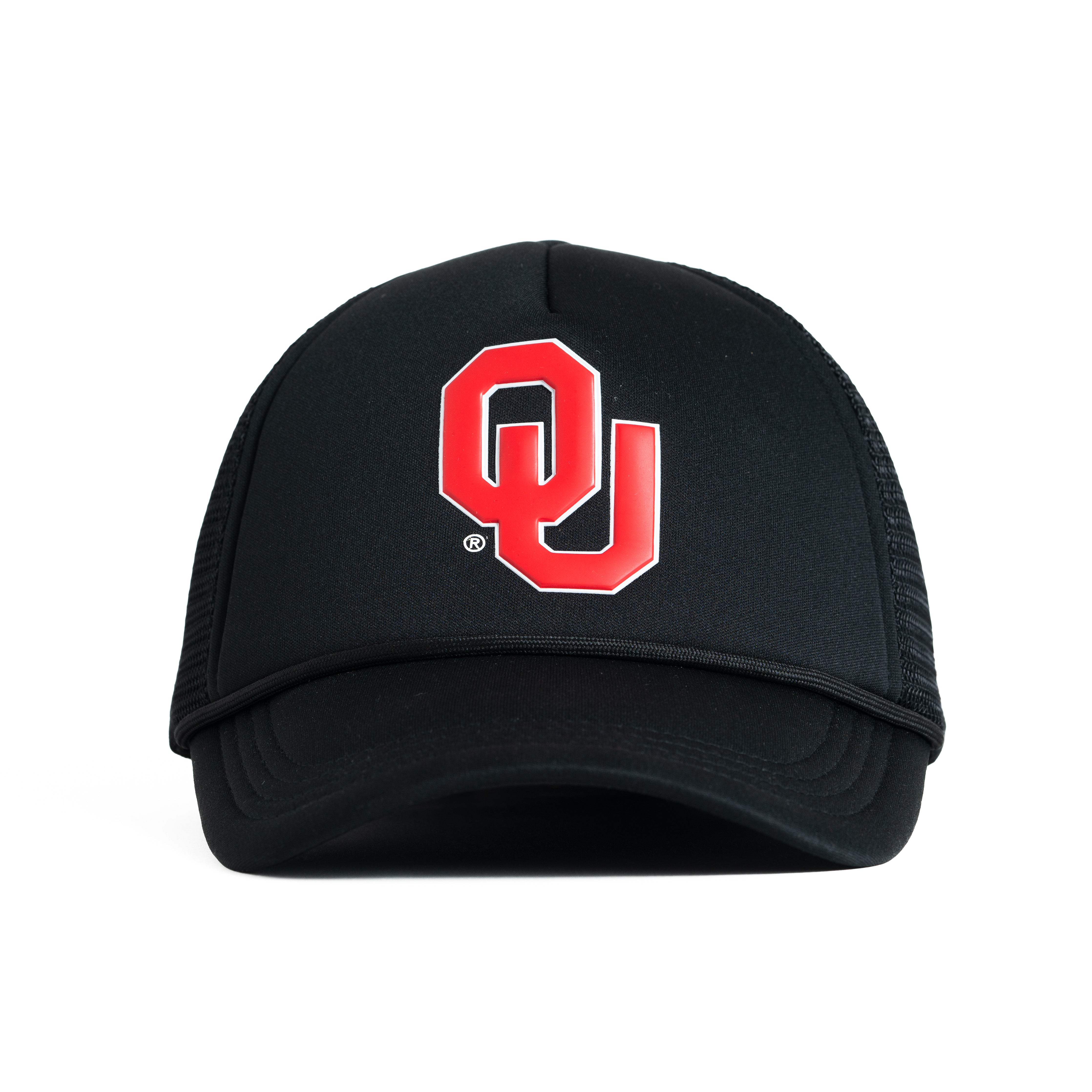 Oklahoma Sooners Black Trucker Hat