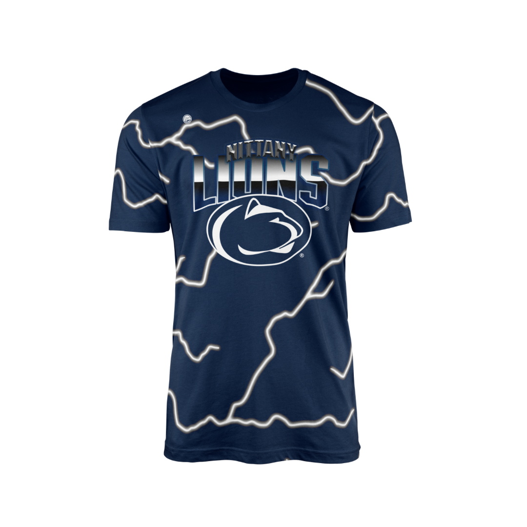 Penn State Nittany Lions Electric Tee - Navy Blue
