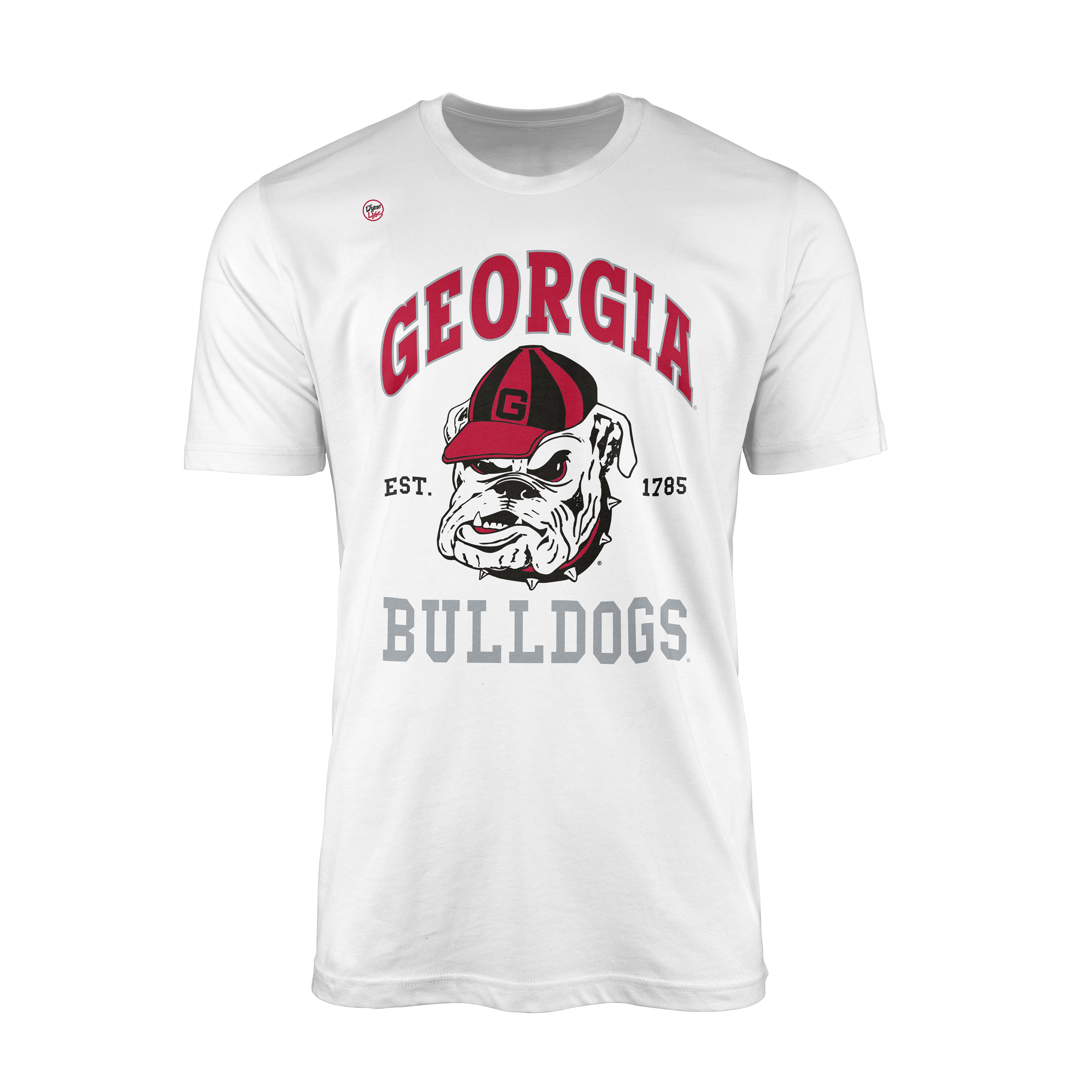 Georgia Bulldogs Men's White Est 1785 Tee