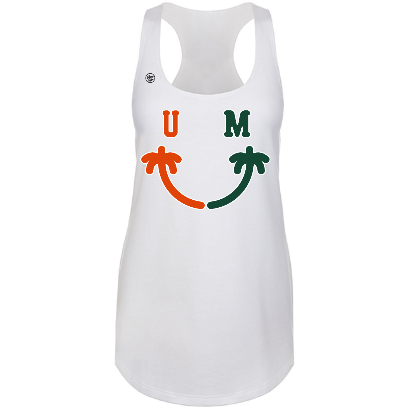 Miami Hurricanes Youth Palm Smile Tank Top